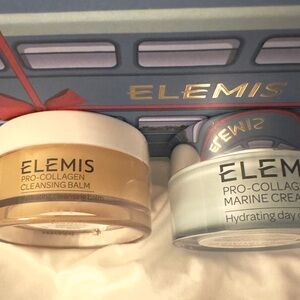 2 for 1 !Elemis Pro-Collagen Marine Cream +Full Size 🎁 FREE Cleansing Balm! NWOB